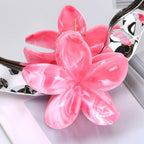 1-4 Pcs Flower Claw Hair Clips for Women