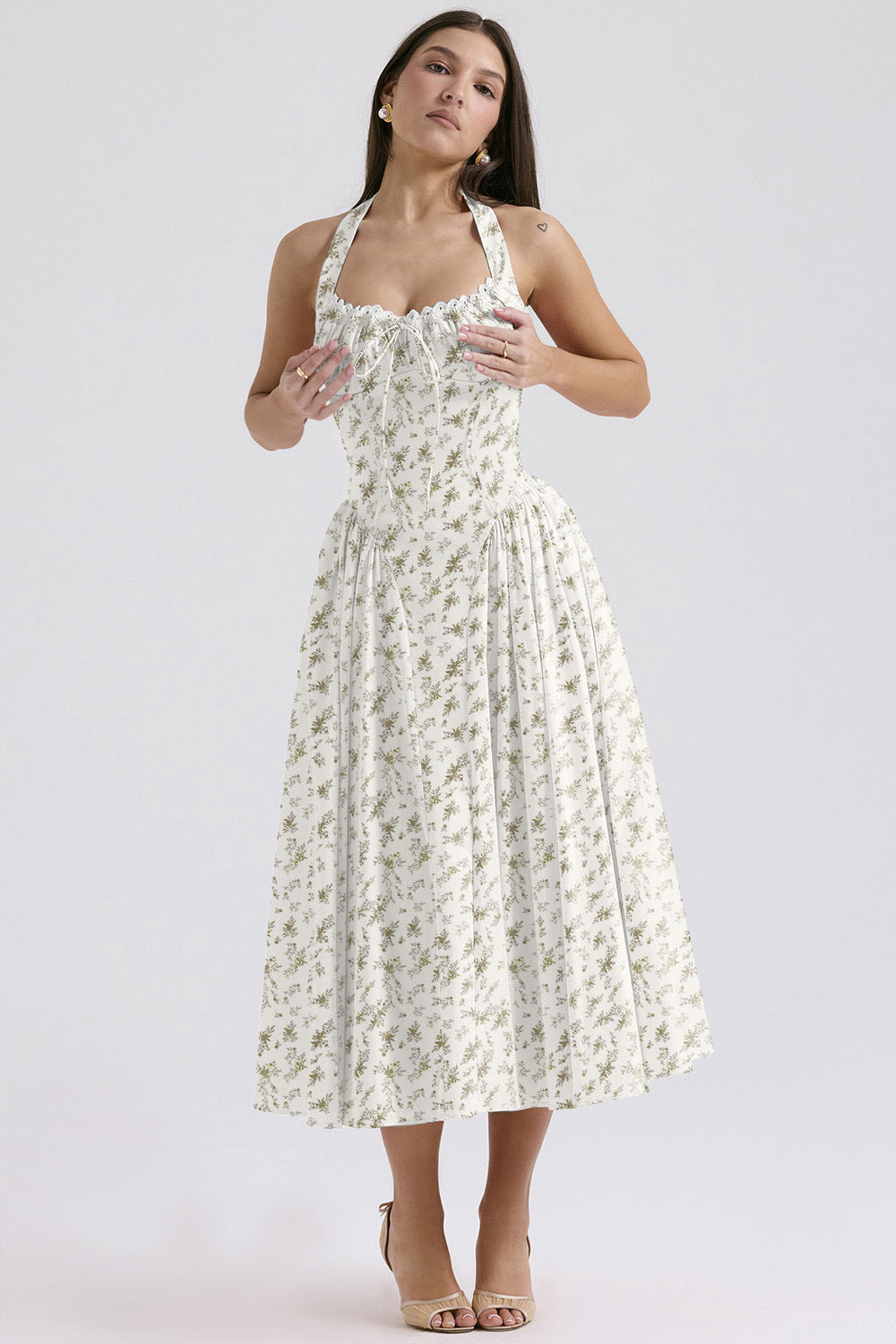 Women’s Gown for summer Casual Womenswear Floral Comfort