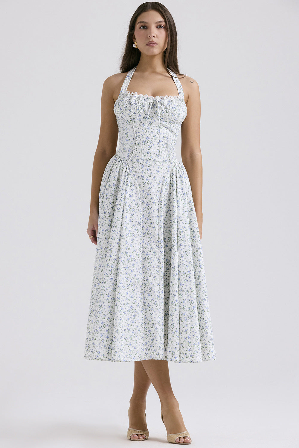 Women’s Gown for summer Casual Womenswear Floral Comfort