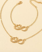Forever Necklace Set Simple Elegant Nice Daily Wear Jewelry