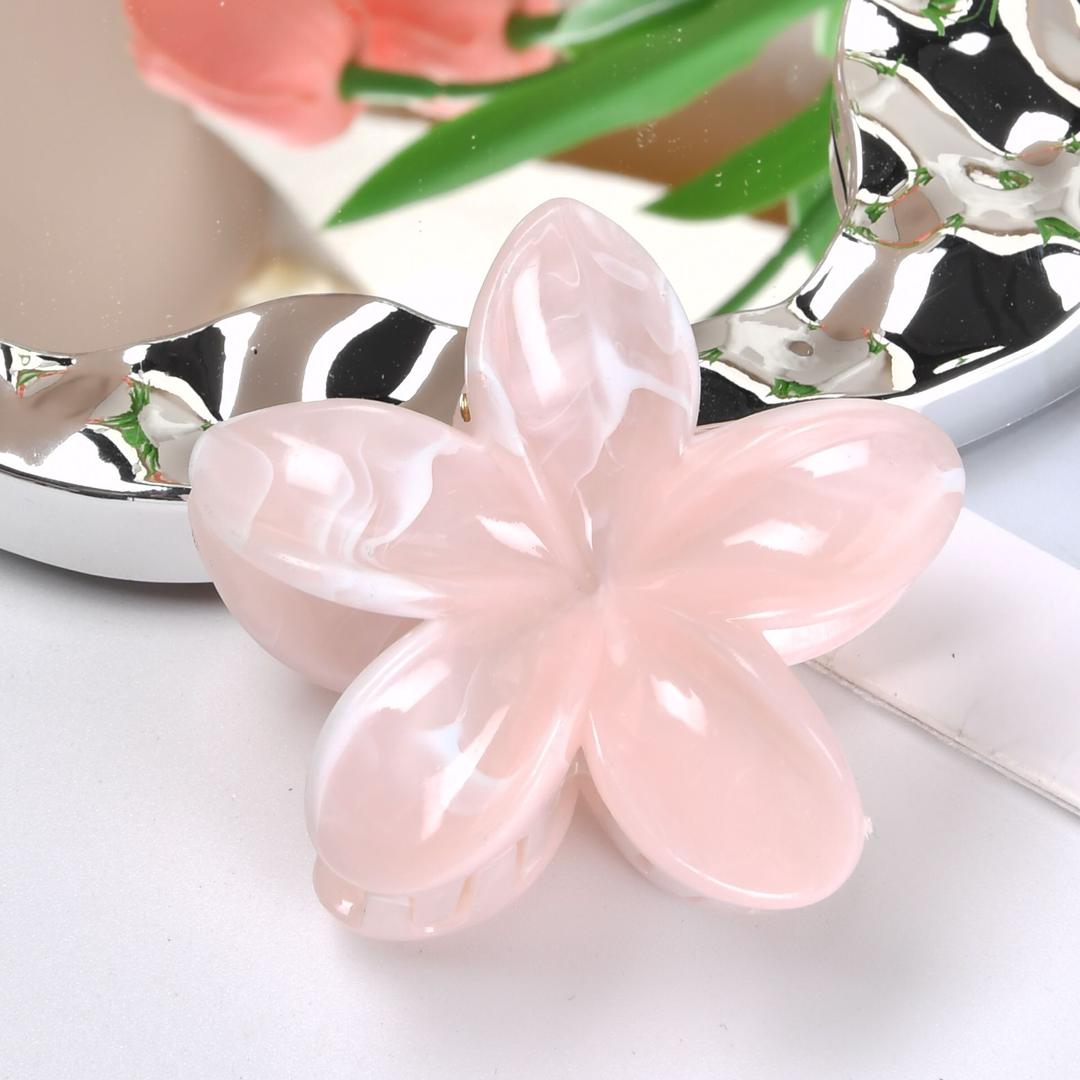 1-4 Pcs Flower Claw Hair Clips for Women