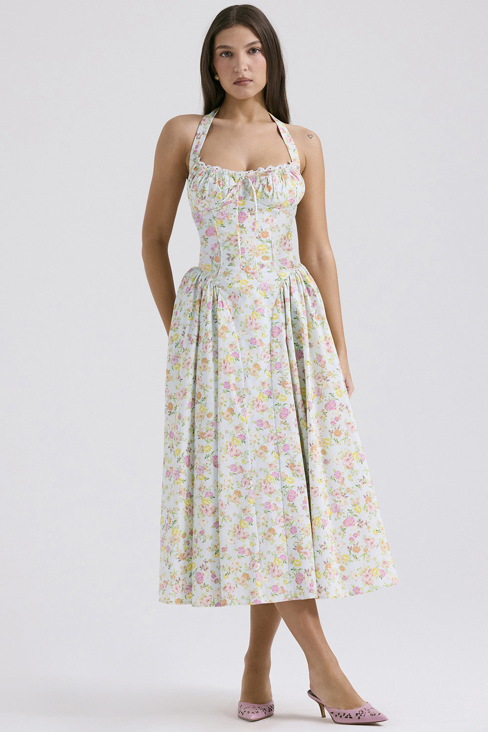 Women’s Gown for summer Casual Womenswear Floral Comfort