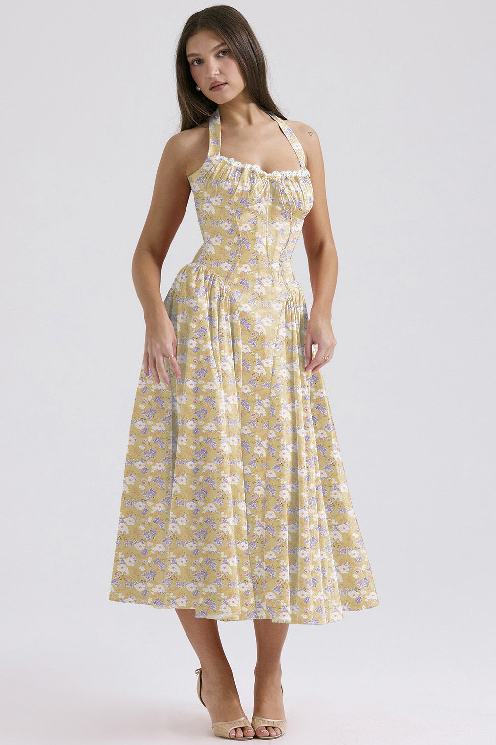 Women’s Gown for summer Casual Womenswear Floral Comfort