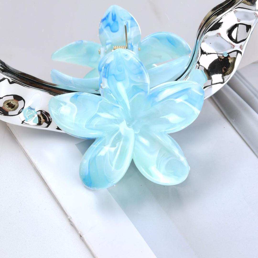 1-4 Pcs Flower Claw Hair Clips for Women