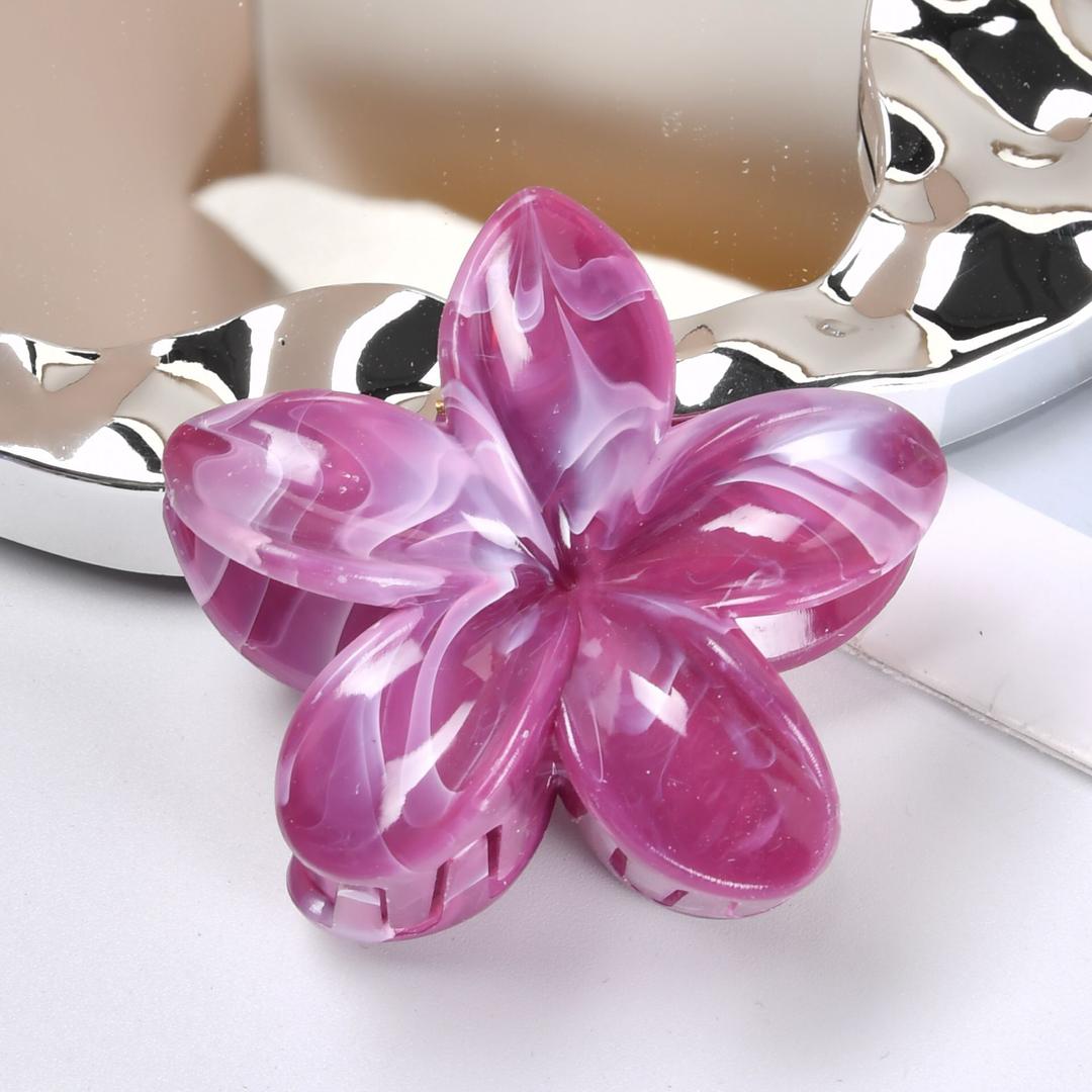 1-4 Pcs Flower Claw Hair Clips for Women